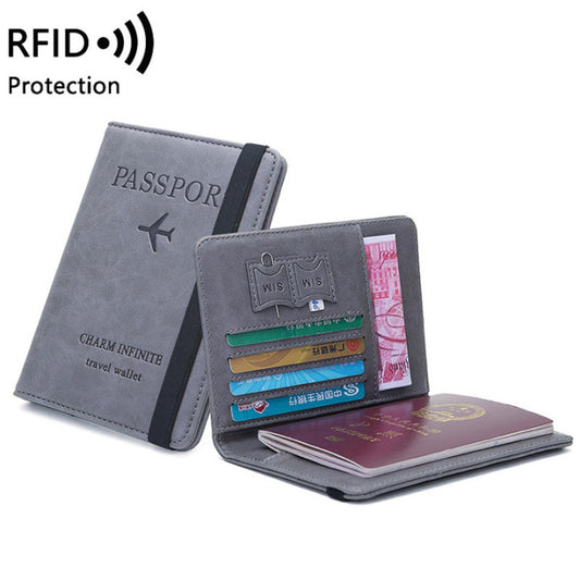 Couple Pass-port Wallet | Letter Women & Men Travel Wedding Pass-port Travel Wallet