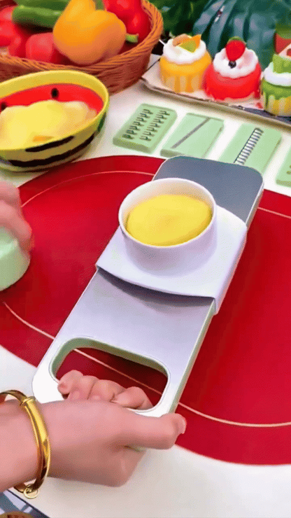 5 in 1 Vegetable Cutter cutter | Vegetable Cutter (random Color)