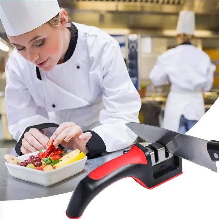 Premium 3-in-1 Manual Knife sharpener