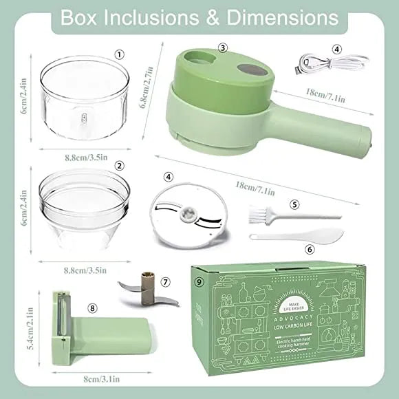 4 in 1 Multifunctional Vegetable Cutter - My Store