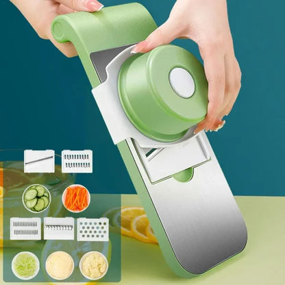 5 in 1 Vegetable Cutter cutter | Vegetable Cutter (random Color)