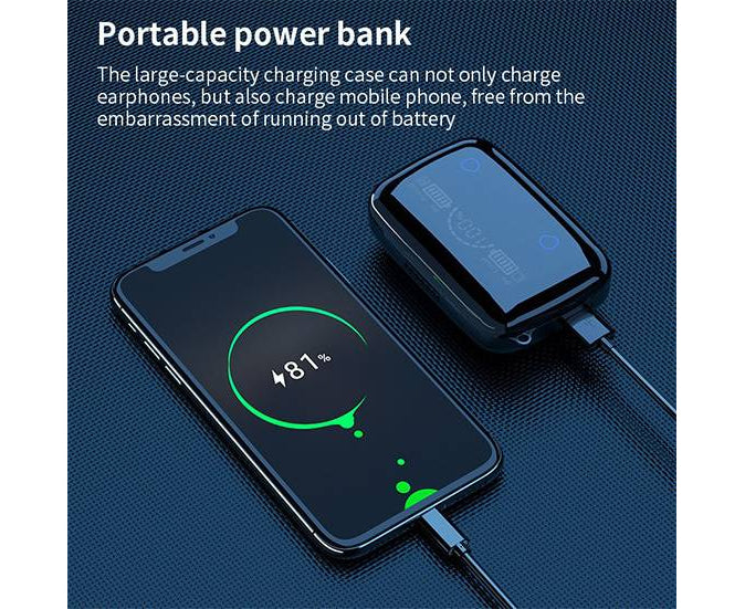 M19 Tws Wireless Earbuds Touch Control - My Store