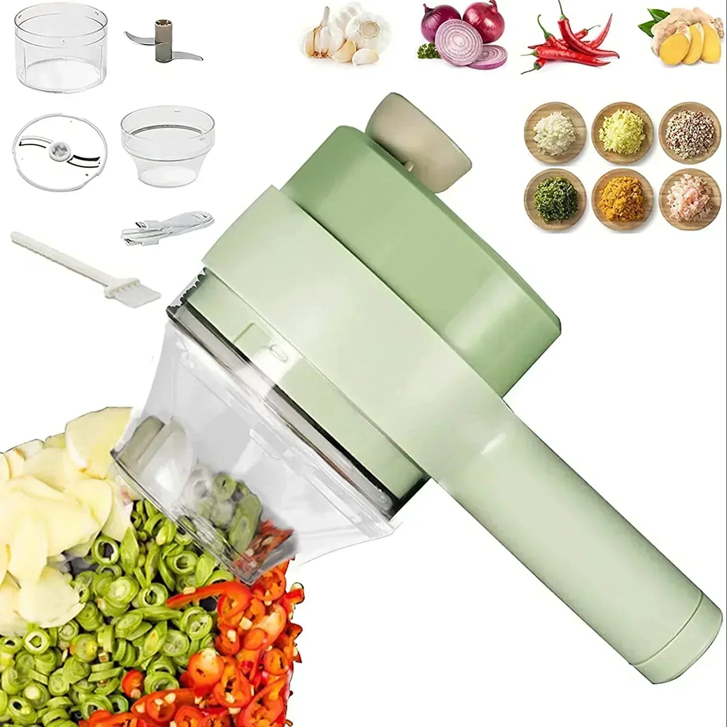 4 in 1 Multifunctional Vegetable Cutter - My Store