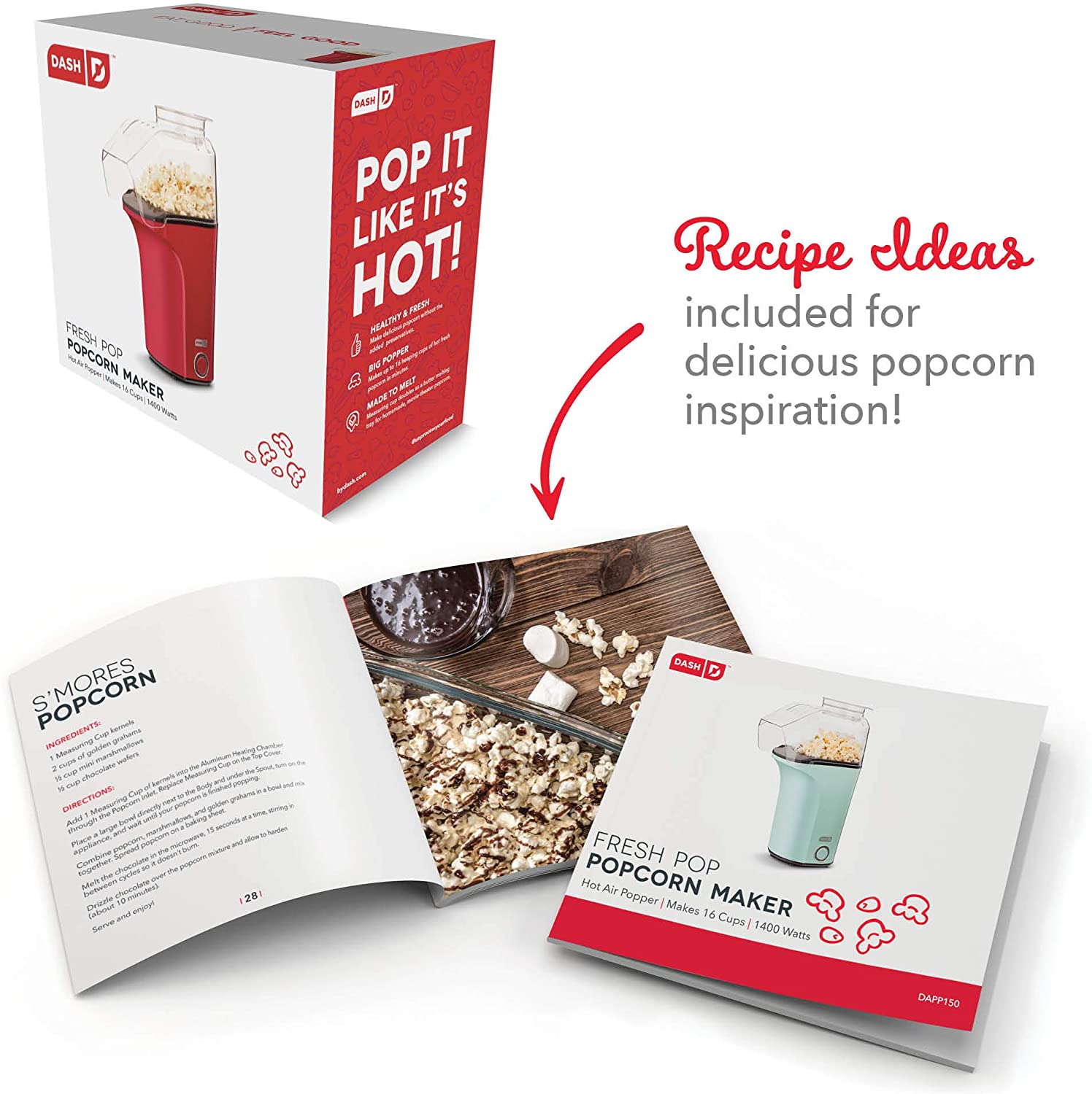 Hot Air Popcorn Popper Maker - My Store