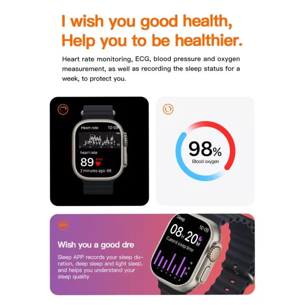 T800 Ultra 2 Smart Watch | Stylish Smart Watch