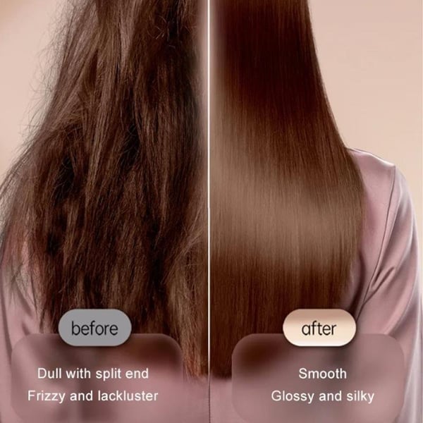 2 in 1 Electric Hair Straightener Brush - My Store