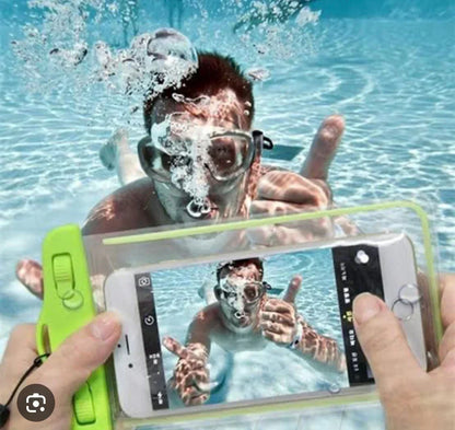 Water proof Transparent Mobile cover for Safety And Swimming Pool 1 Pc - My Store