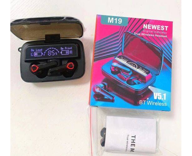 M19 Tws Wireless Earbuds Touch Control - My Store