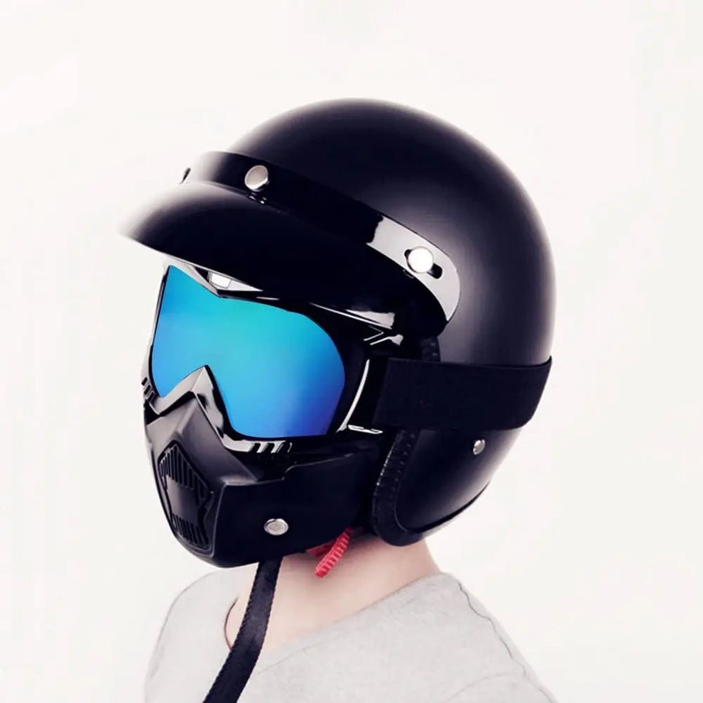 Motorcycle Goggles Face Mask ( Random Colors)