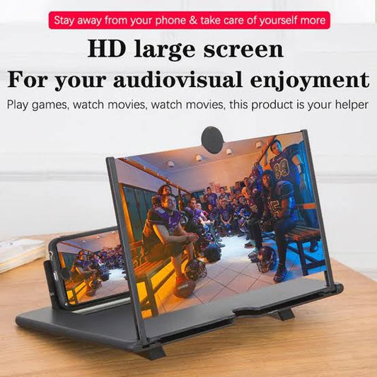 Mobile Phone Screen Magnifier, 3D Foldable Stand .. - My Store