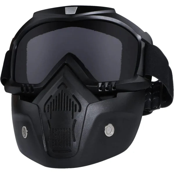 Motorcycle Goggles Face Mask ( Random Colors)