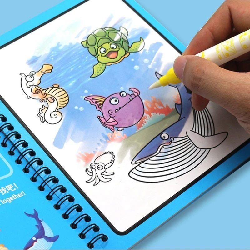 Magic Water Coloring Book For Kids - My Store