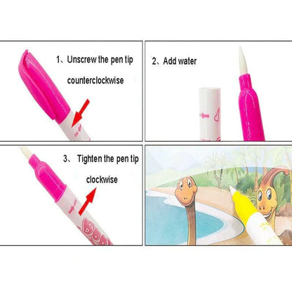 Magic Water Coloring Book For Kids - My Store
