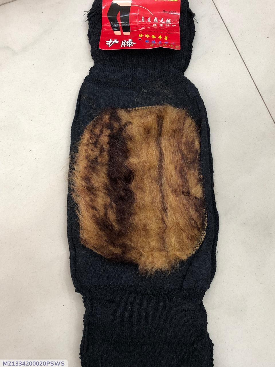 Adjustable Cashmere Wool knee Warmers -30° Warm Knee Pads With Straps - My Store